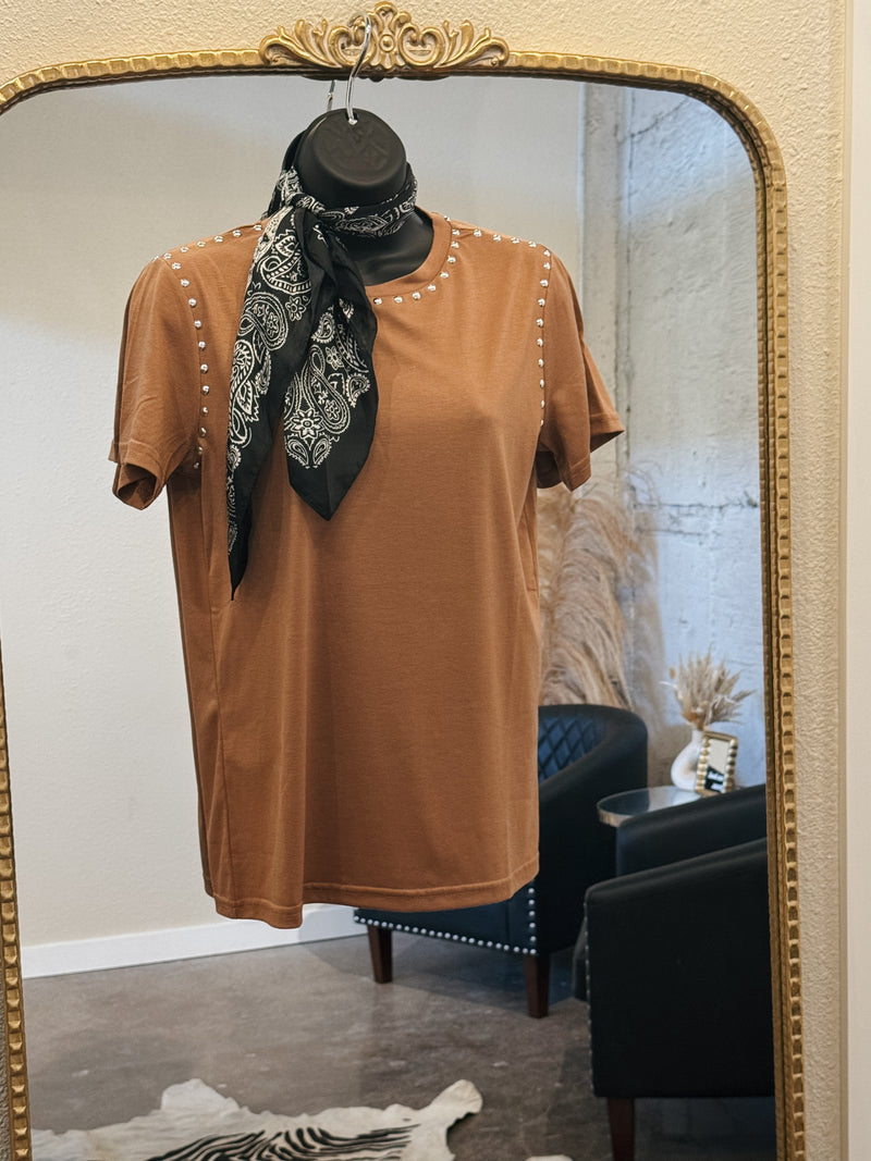 Shakira Studded Tee