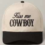 Kiss Me Cowboy Trucker Hat