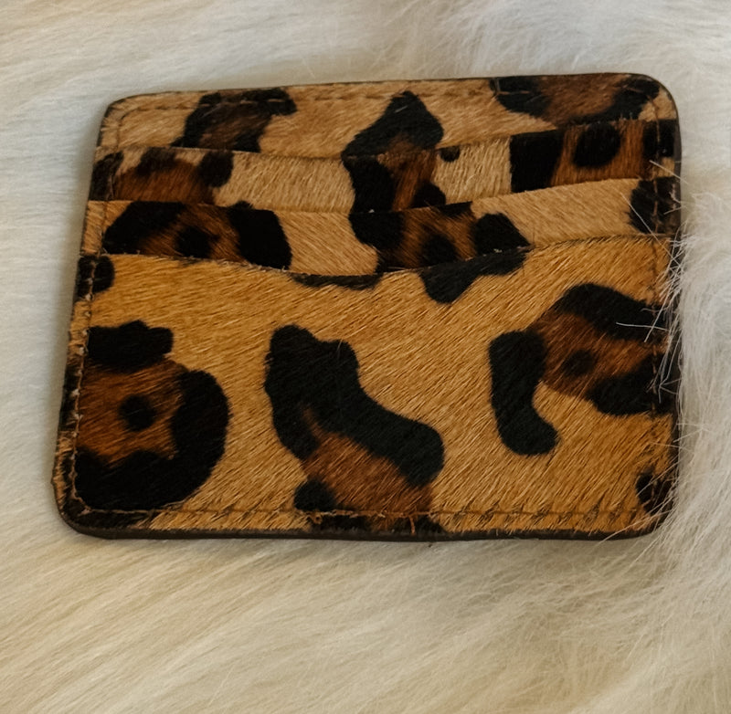 Hair on Hide Card Holder