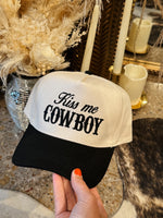 Kiss Me Cowboy Trucker Hat