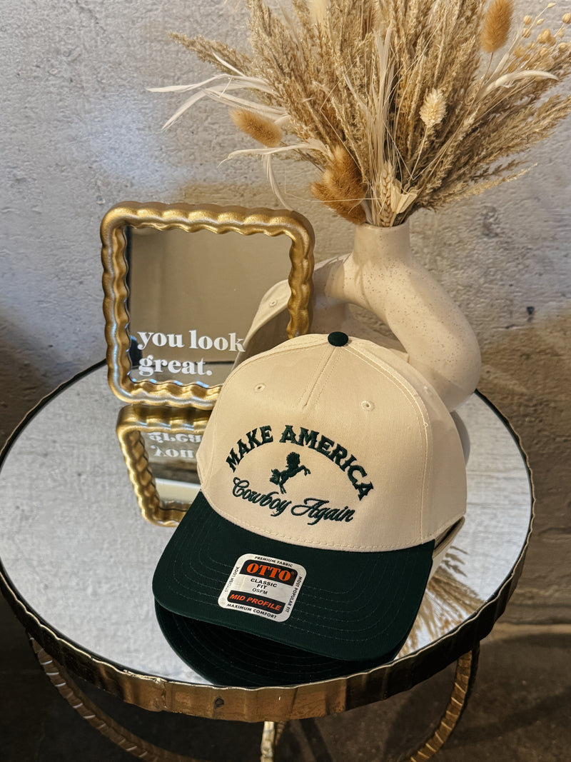 Make America Cowboy Again Trucker