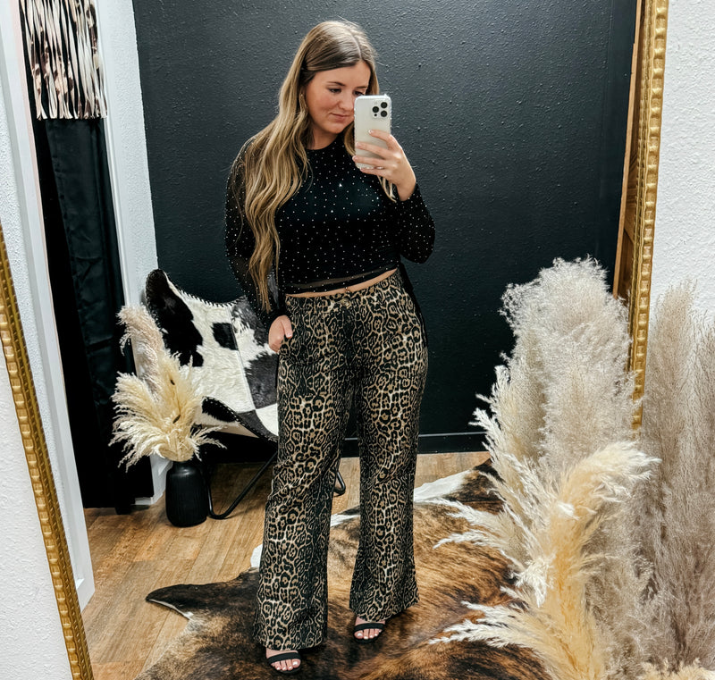 Georgia Leopard Pants