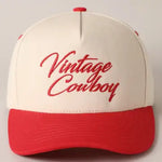 Vintage Cowboy Trucker Hat