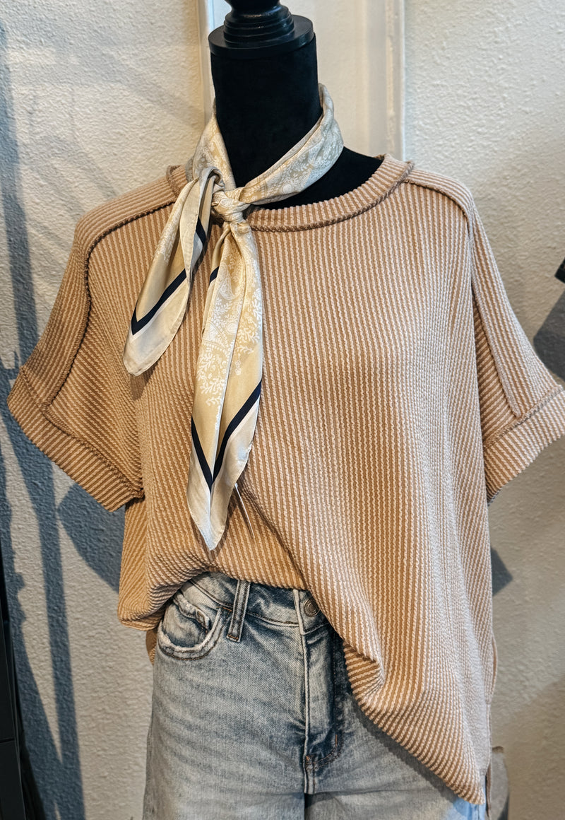 Kiera Top in Light Mocha