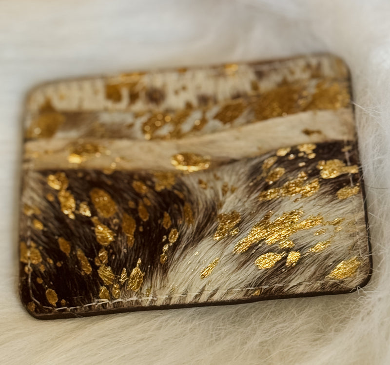 Hair on Hide Card Holder