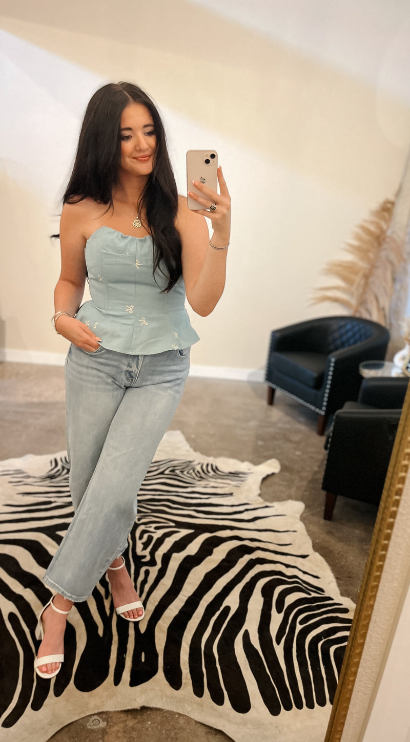 Brandie Strapless Top
