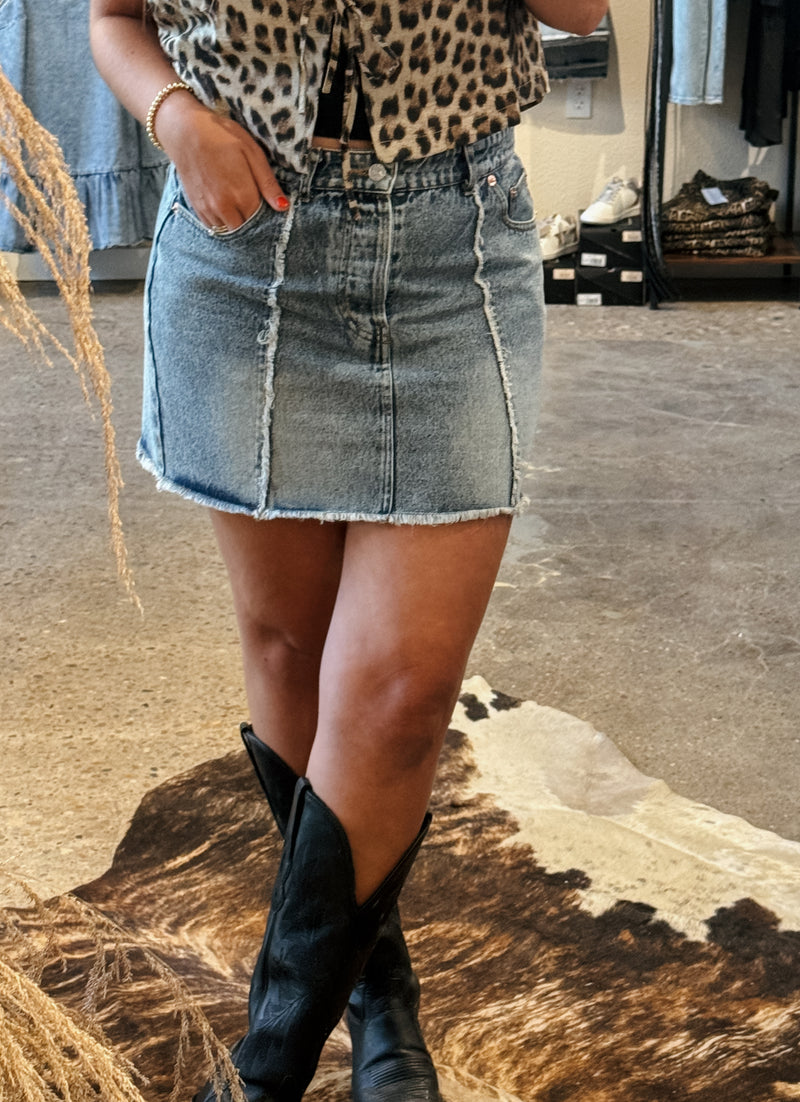 Shania Denim Skirt