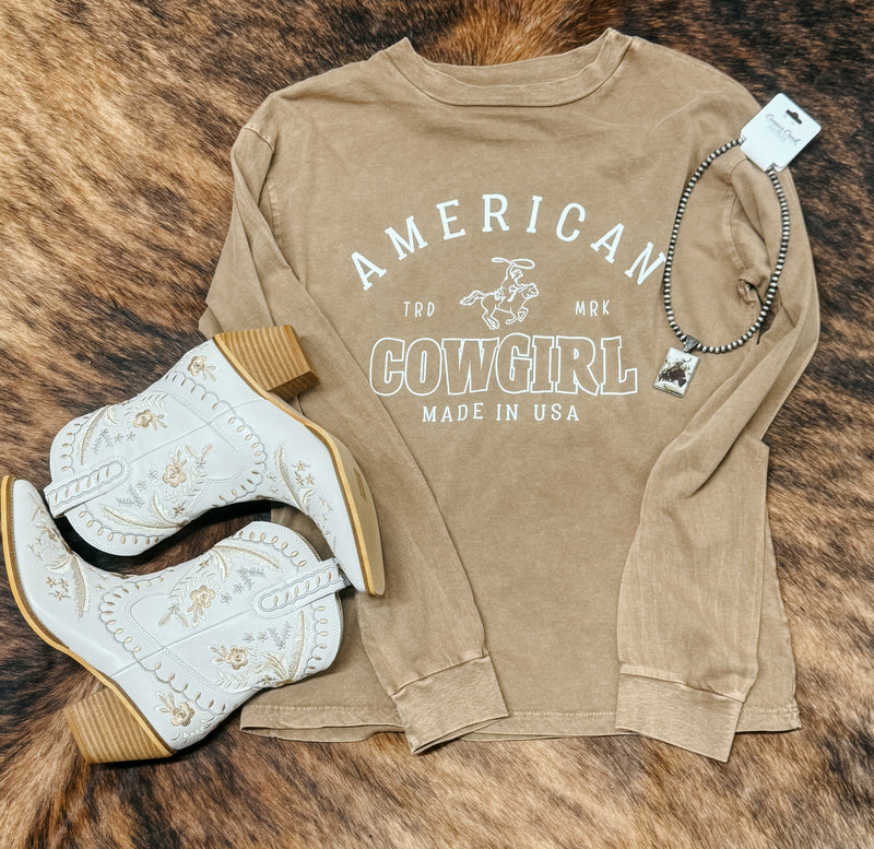 American Cowgirl Long Sleeve Tee