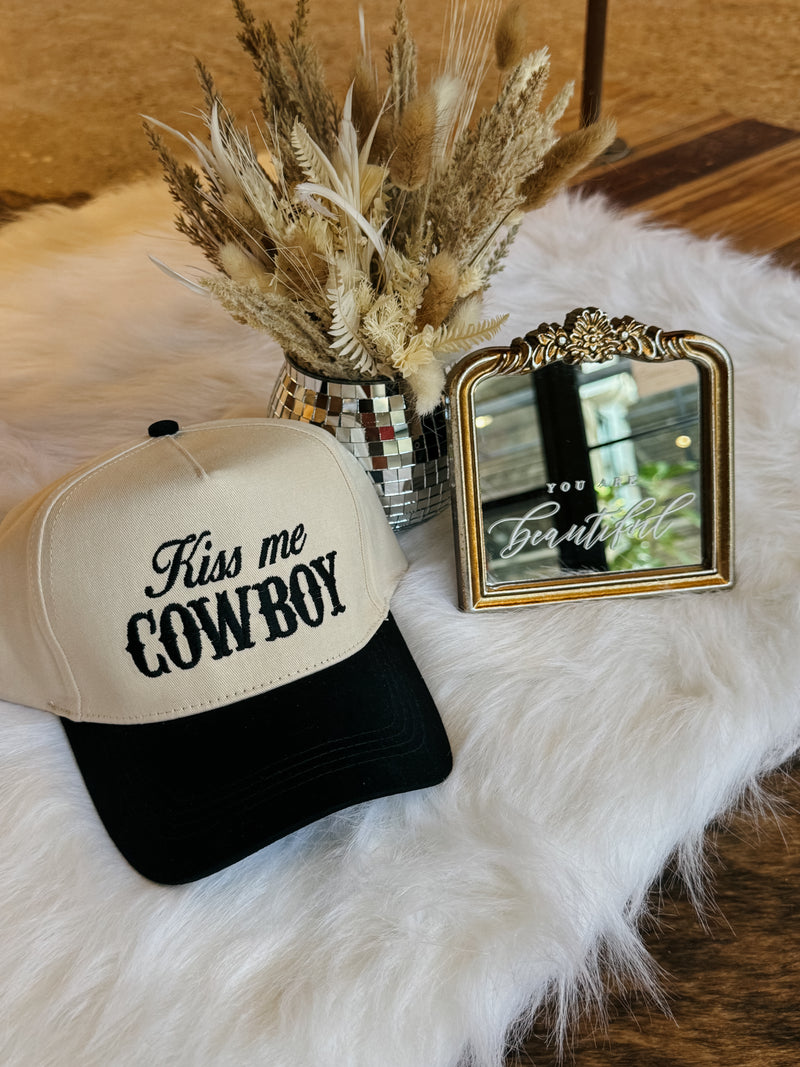 Kiss Me Cowboy Trucker