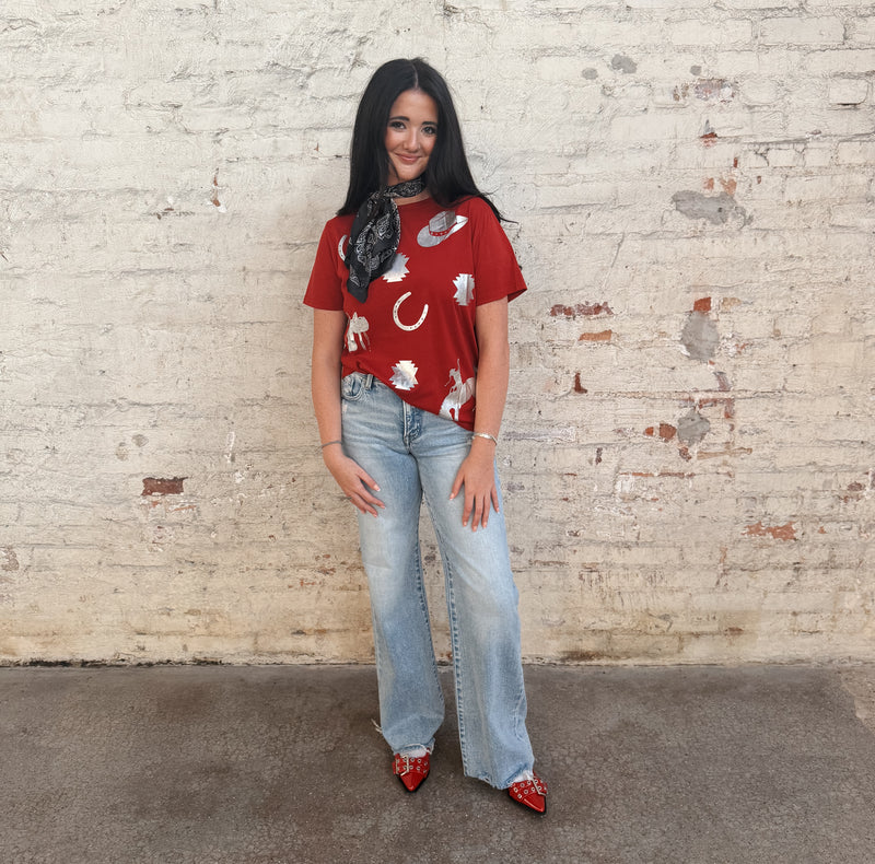 Tiana Western Tee