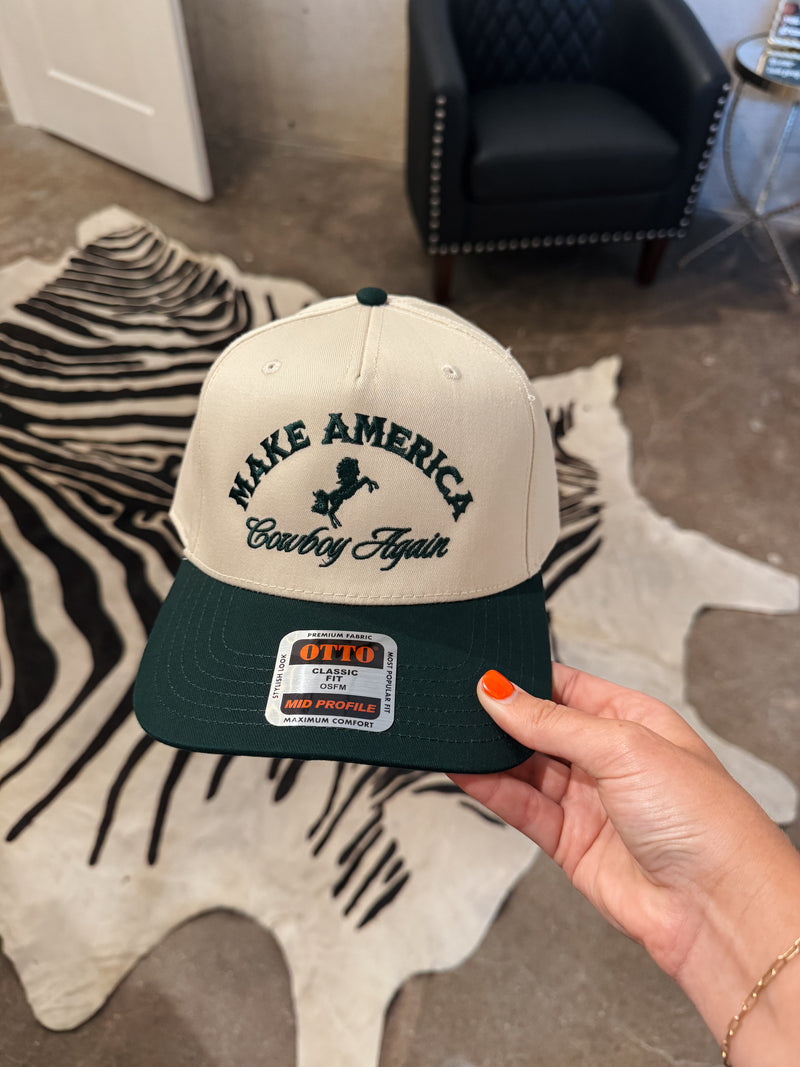 Make America Cowboy Again Trucker Hat