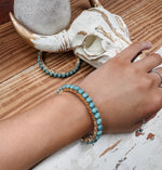 Turquoise Bead Bracelet