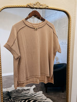 Kiera Top in Light Mocha