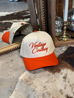 Vintage Cowboy Trucker Hat