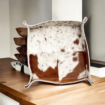 Cowhide Tray