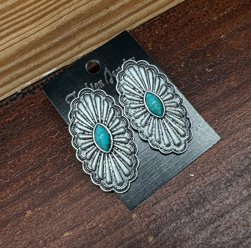 Concho Earrings