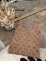 Shanelle Seamless Tank in Coffee