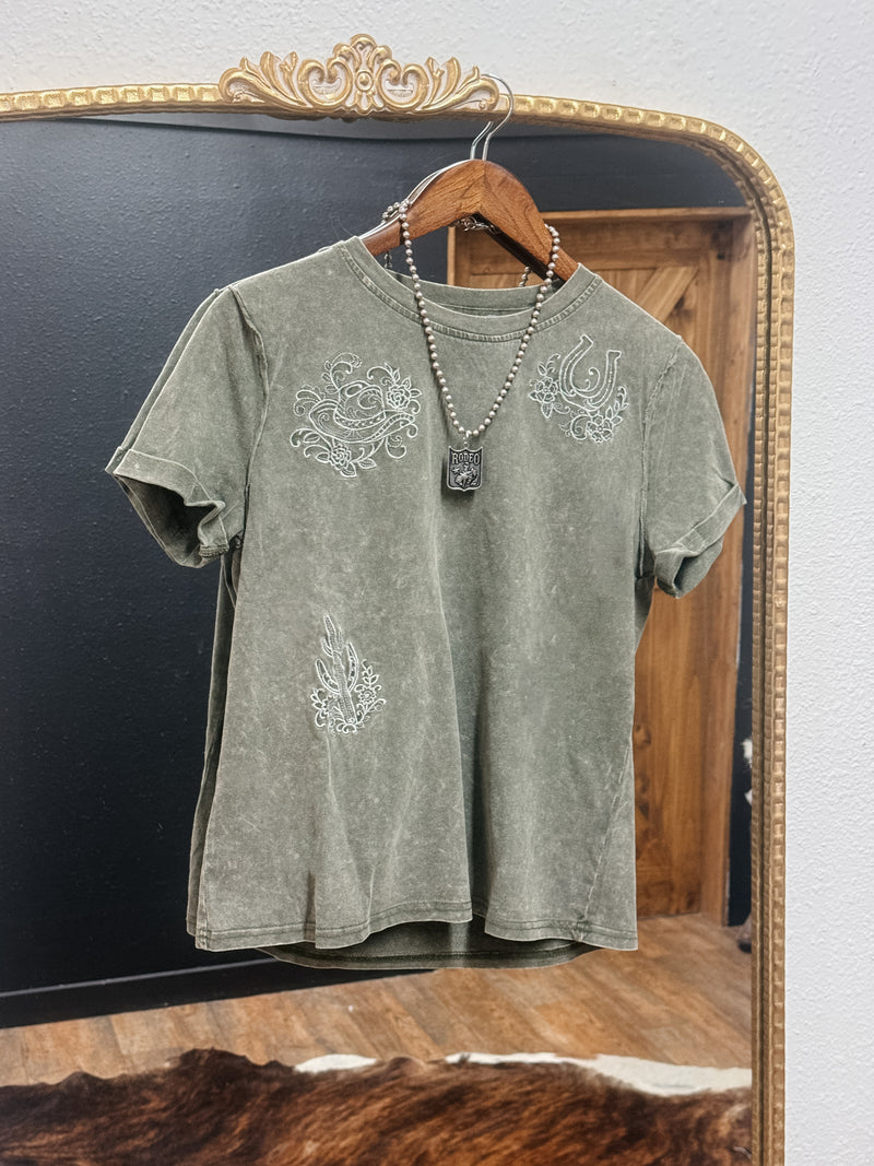 Darby Western Tee