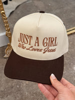 Just a Girl Who Loves Jesus Trucker Hat