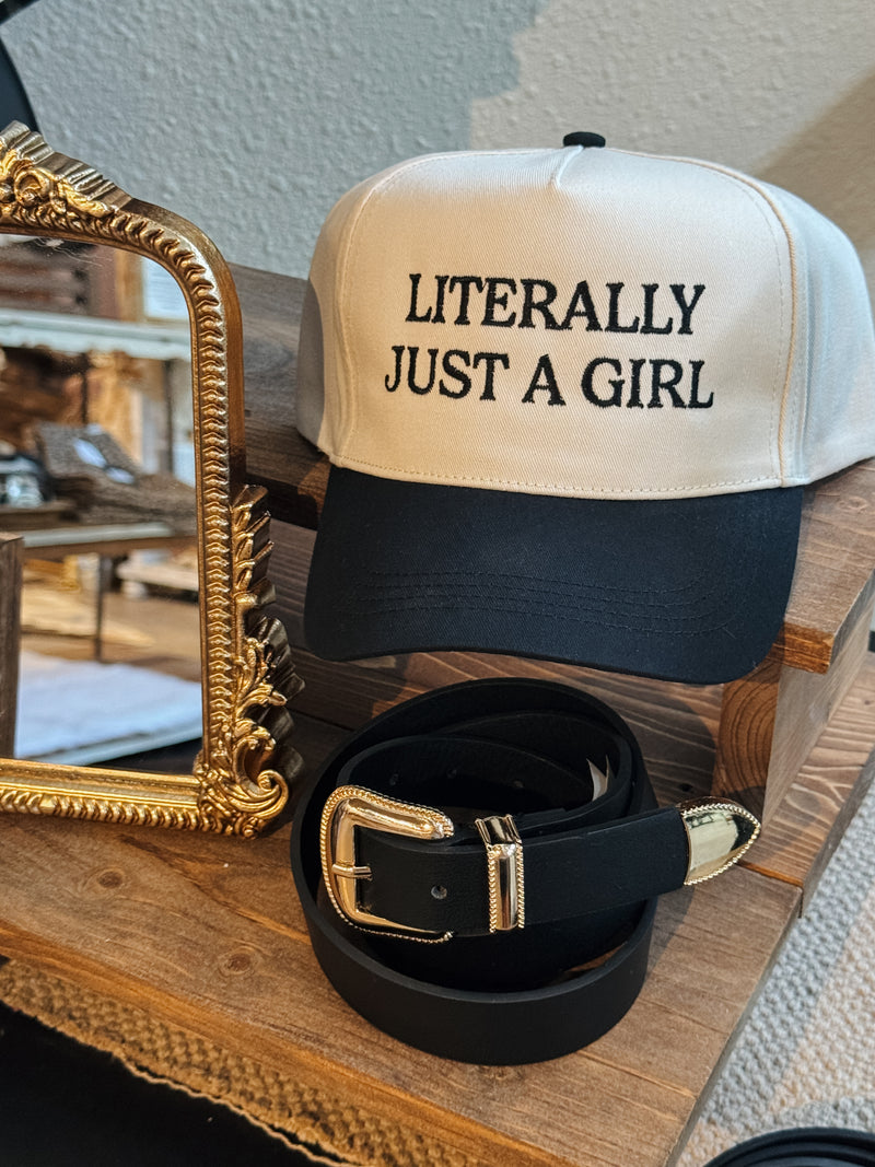 Literally Just a Girl Trucker Hat