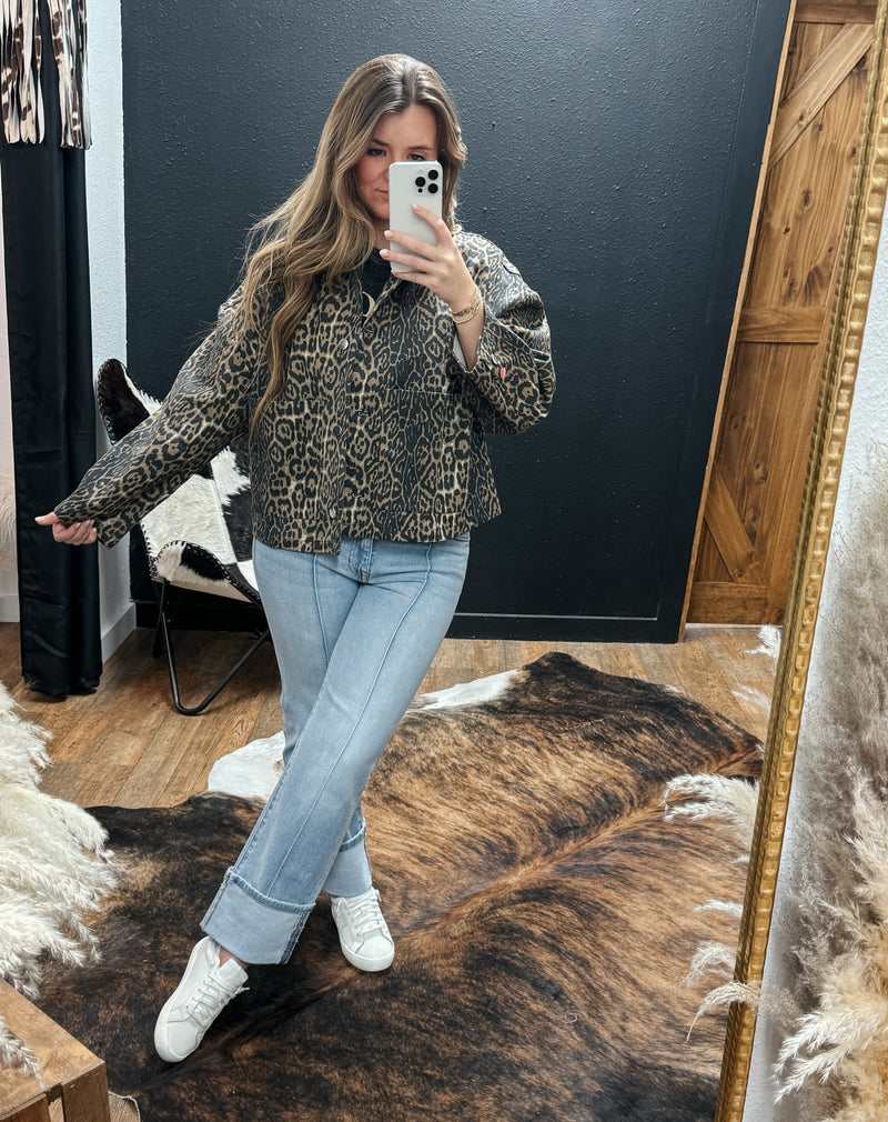 Dixie Leopard Jacket