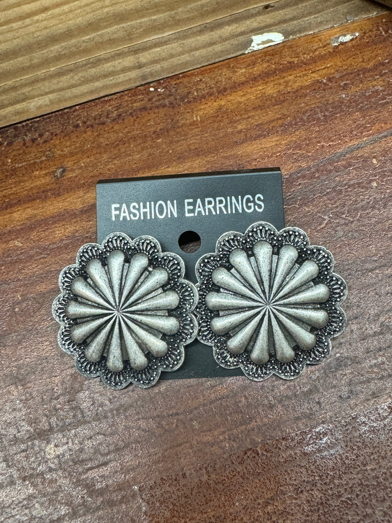 Concho Earrings