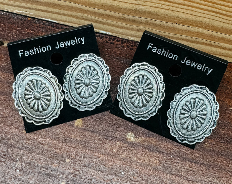 Concho Earrings