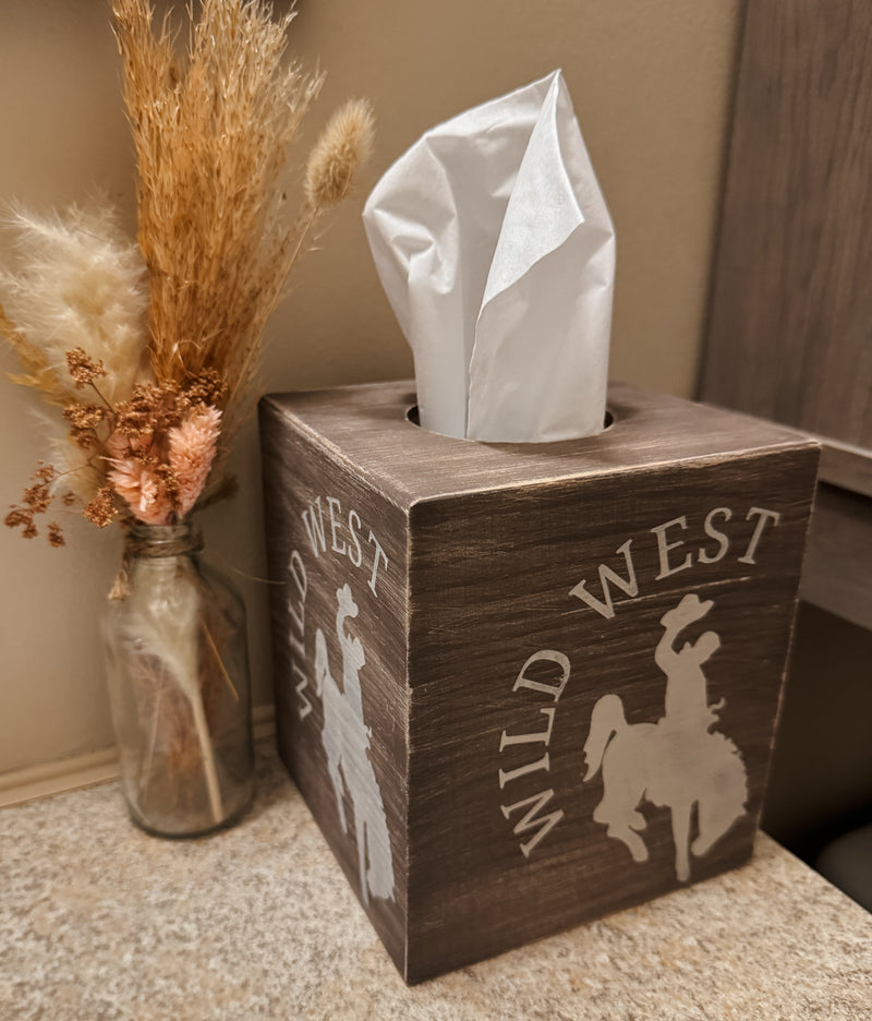 Western Tissue Box