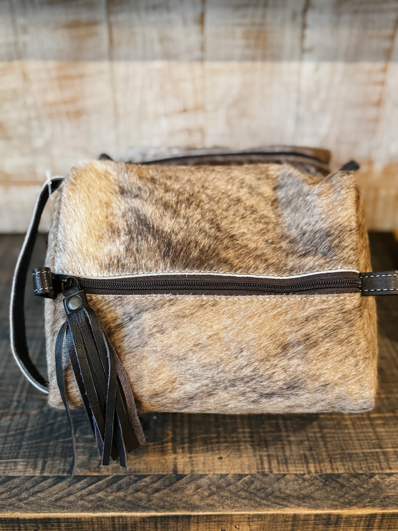 Cowhide Toiletry Bag