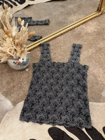 Shanelle Seamless Tank in Vintage Black